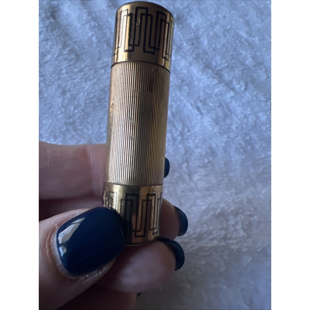 Vintage Arpege by Lanvin Perfume Gold Tone Metal Bottle No Perfume